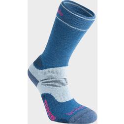 Bridgedale Women's WOOLFUSION Trekker (Berry) M} Blue-Sky Blue-Sky